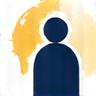 Icon representing influencer engagement